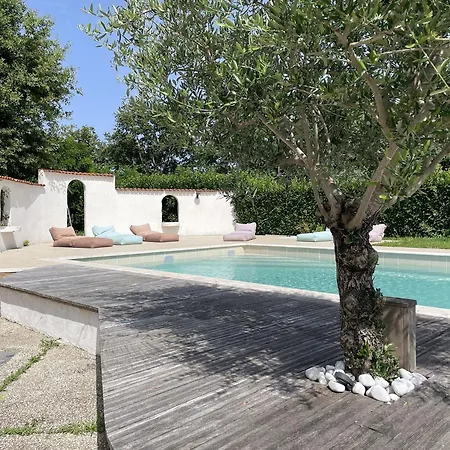 Ancien Renove Avec Piscine Chauffee A Cholet, Proche Puy Du Fou - Fr-1-622-102 * Cholet